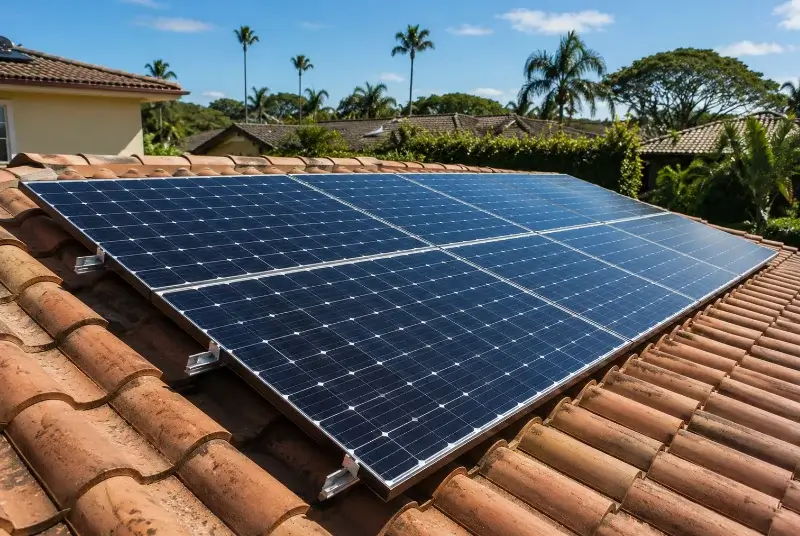 Installation de panneaux solaires à Lacaze